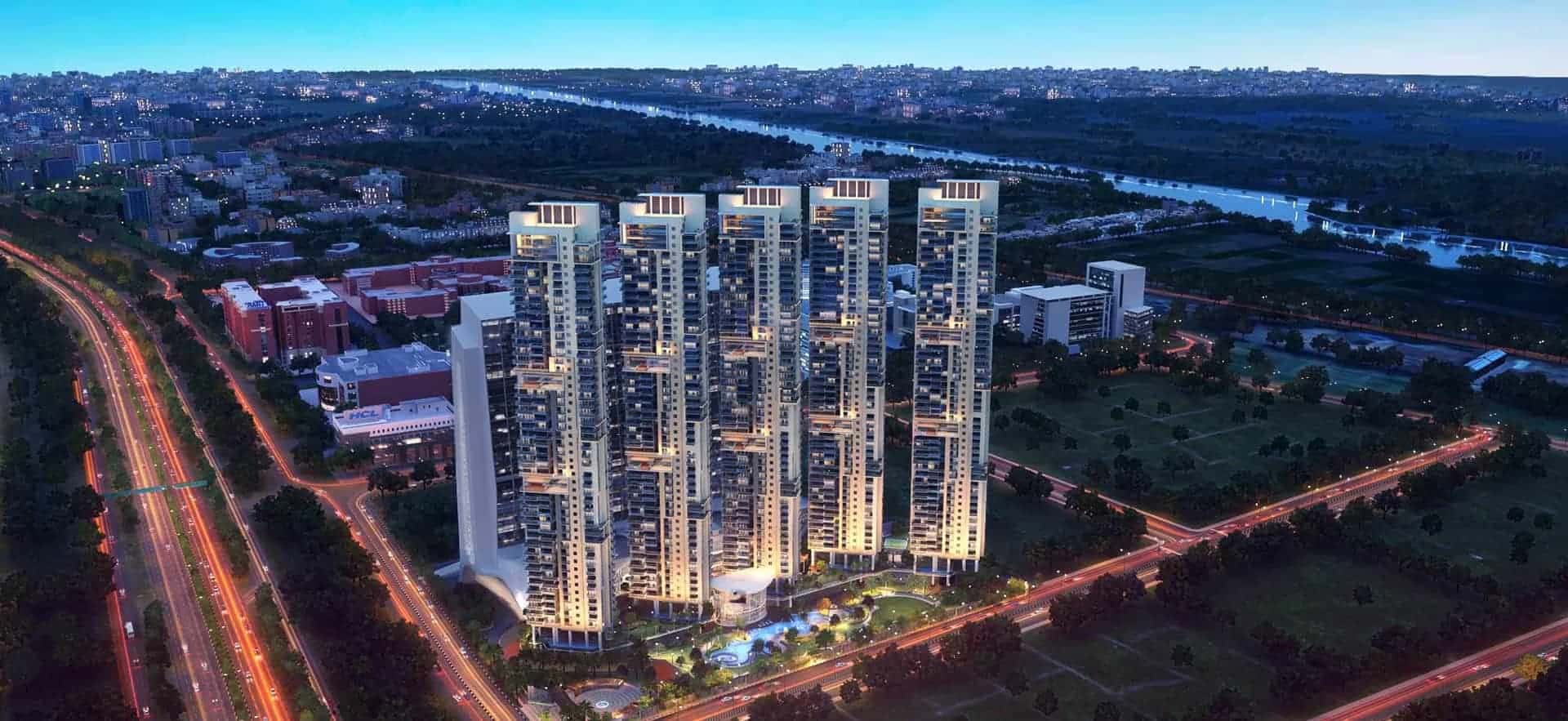 ATS Knightsbridge luxury apartments in Sector 124 Noida