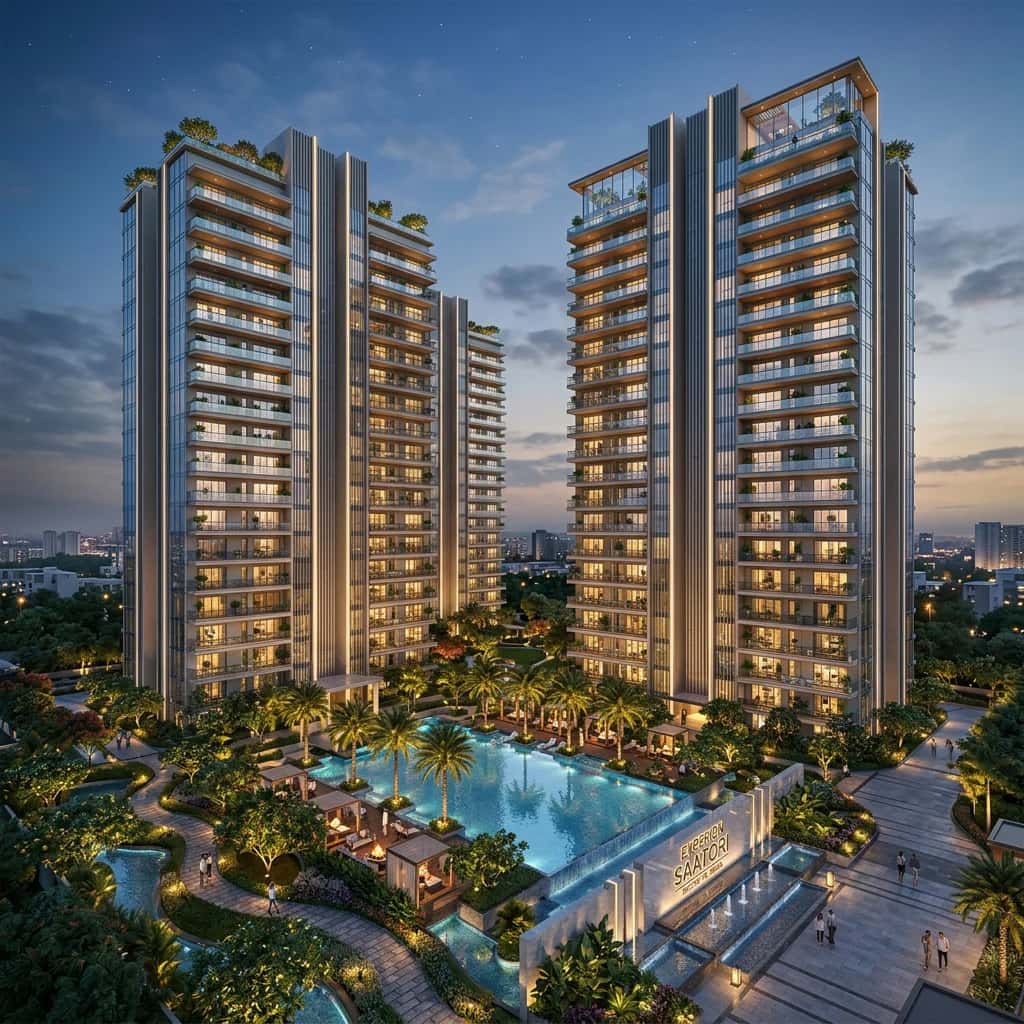 Experion luxury 3 and 4 BHK apartments in Sector 151 Noida