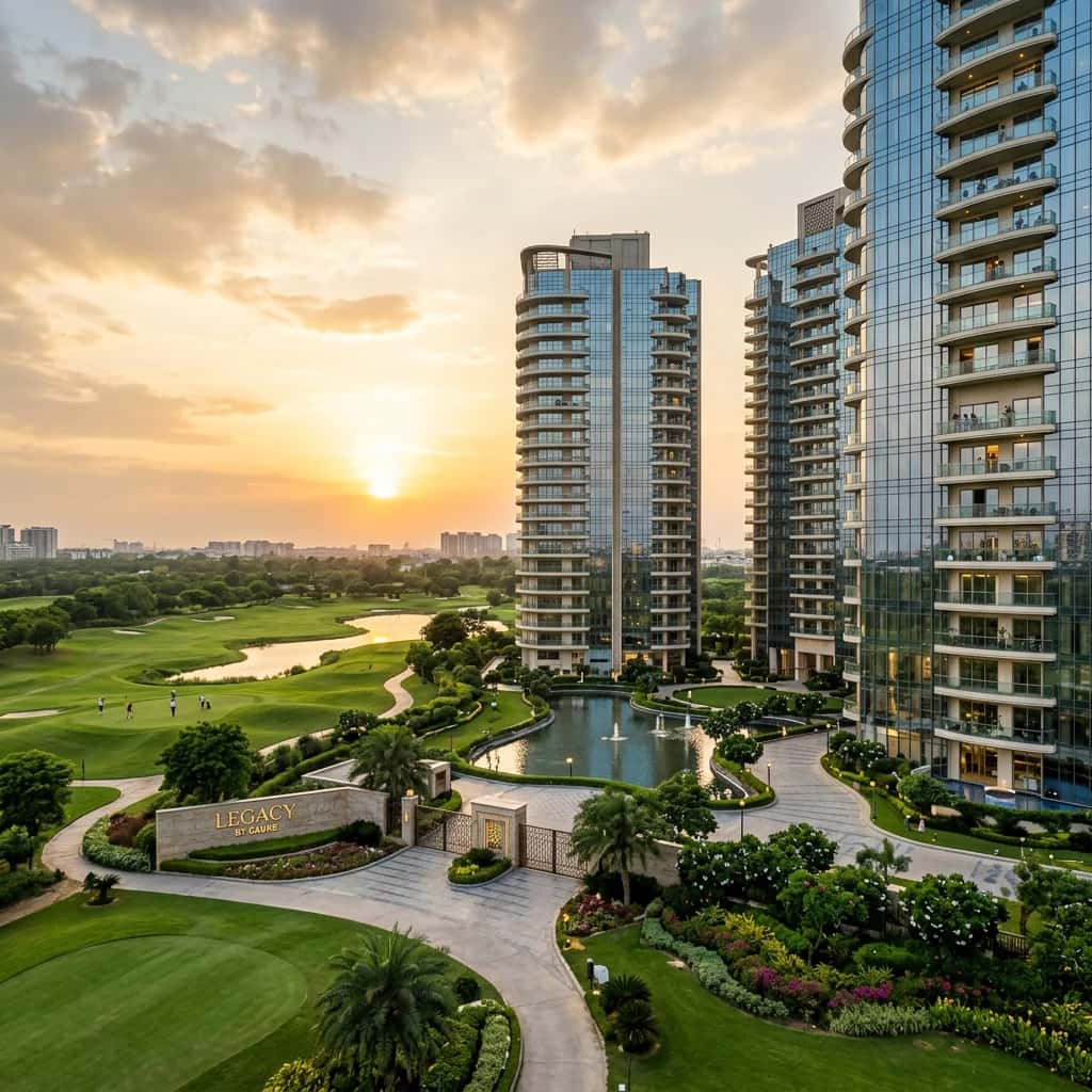 Legacy by Gaurs luxury 4 BHK apartments and villas in Jaypee Greens Greater Noida