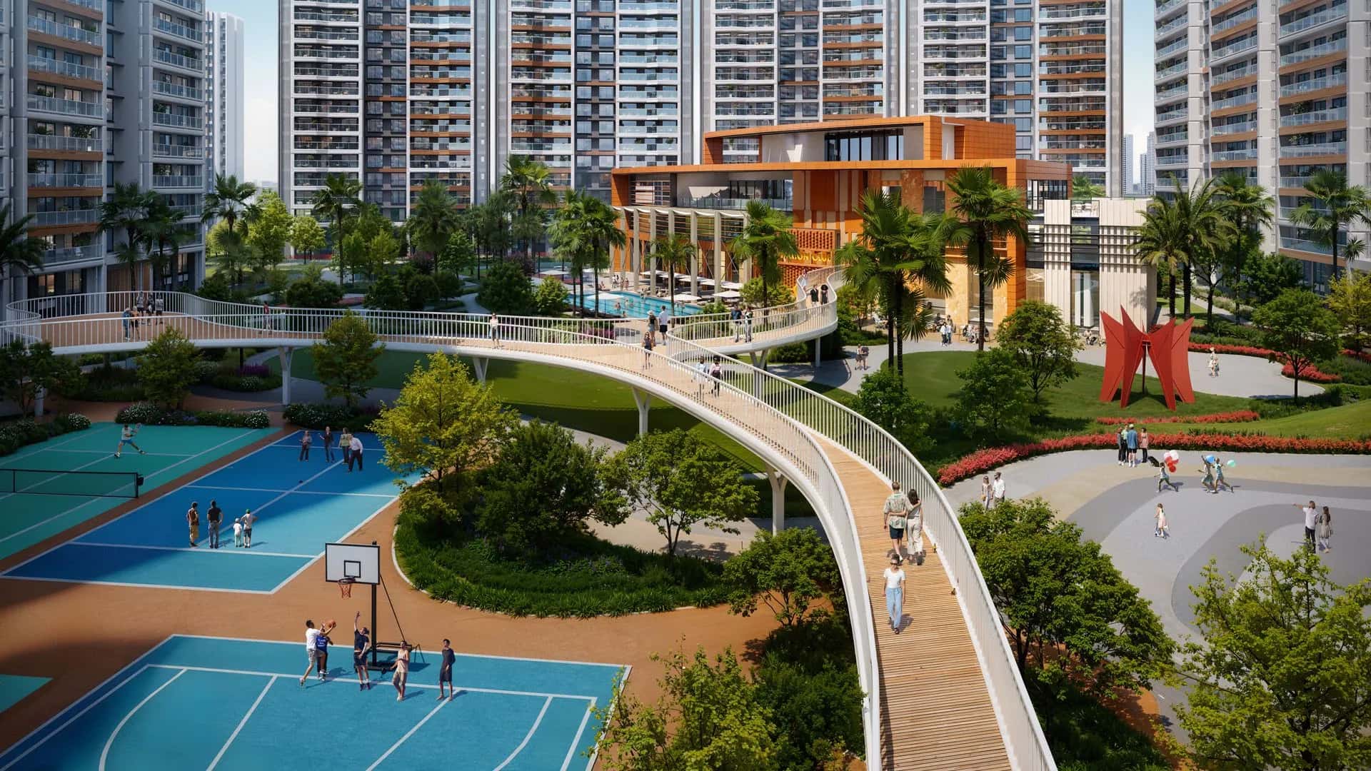 Prestige City premium residential township in Noida by Prestige Group