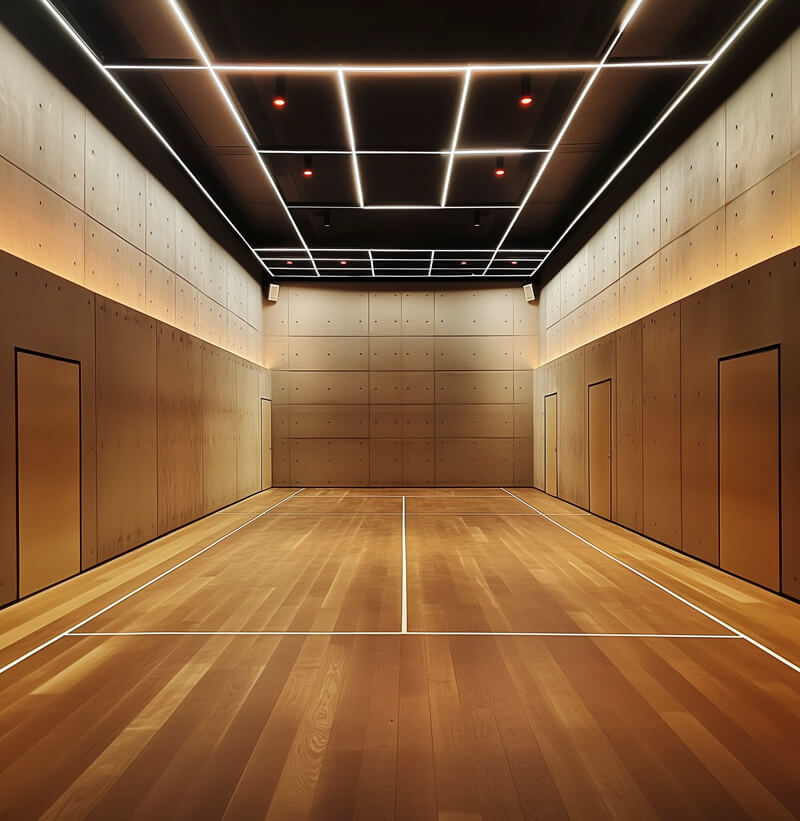 Squash ball hall