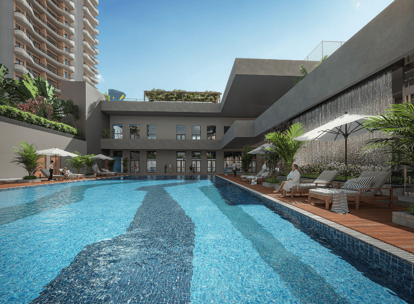 Swimming Pool - Lap Pool | Swimming Pool Deck | Semi-Outdoor Heated Pool