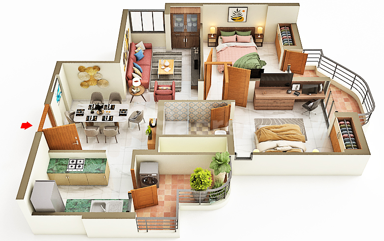 Eldeco Ballads of Bliss Location Map Greater Noida