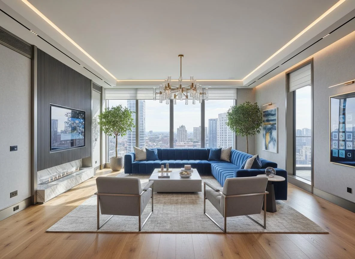 Eldeco 7 Peaks Premium Living Room Interior