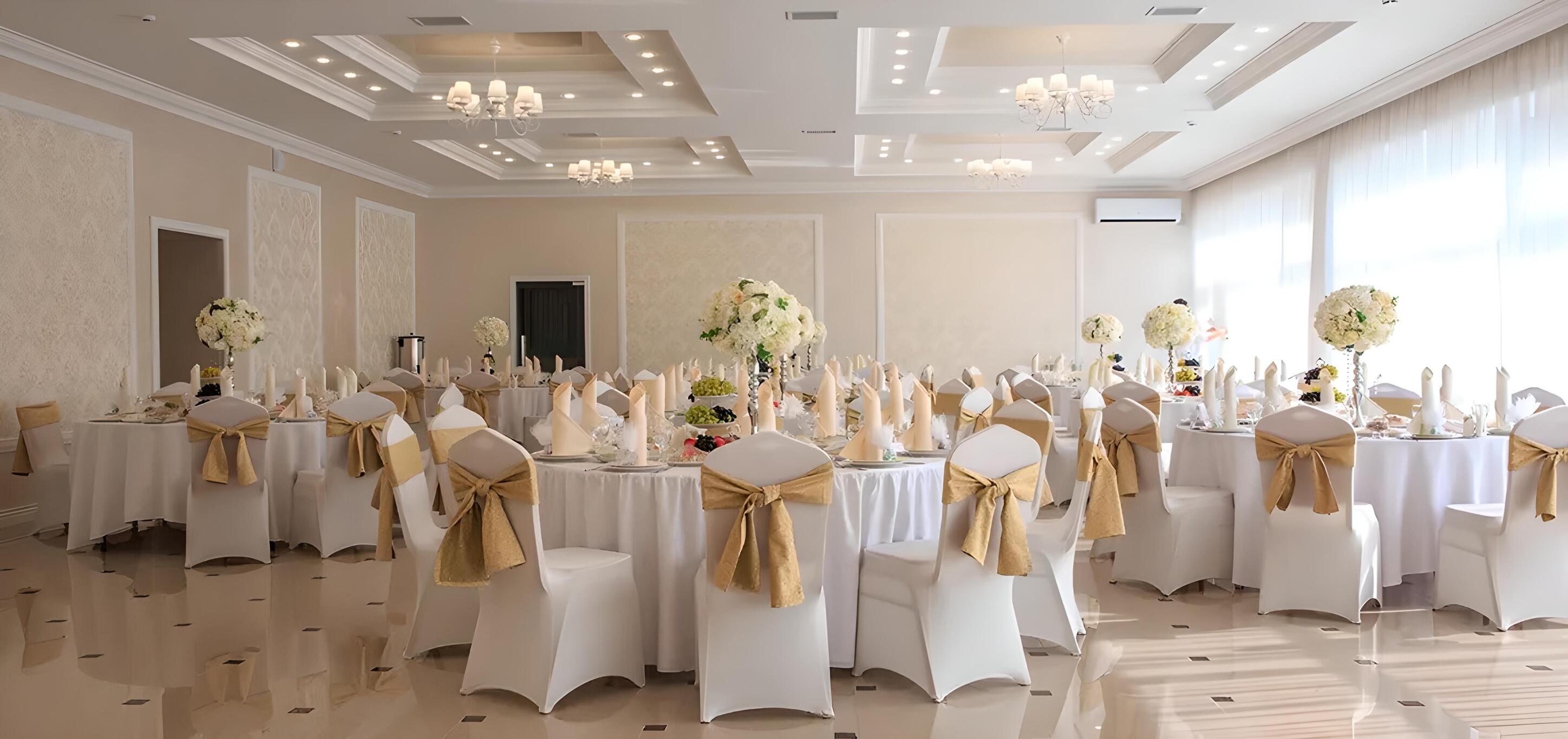 Grand banquet hall and clubhouse facility at Godrej Jardinia