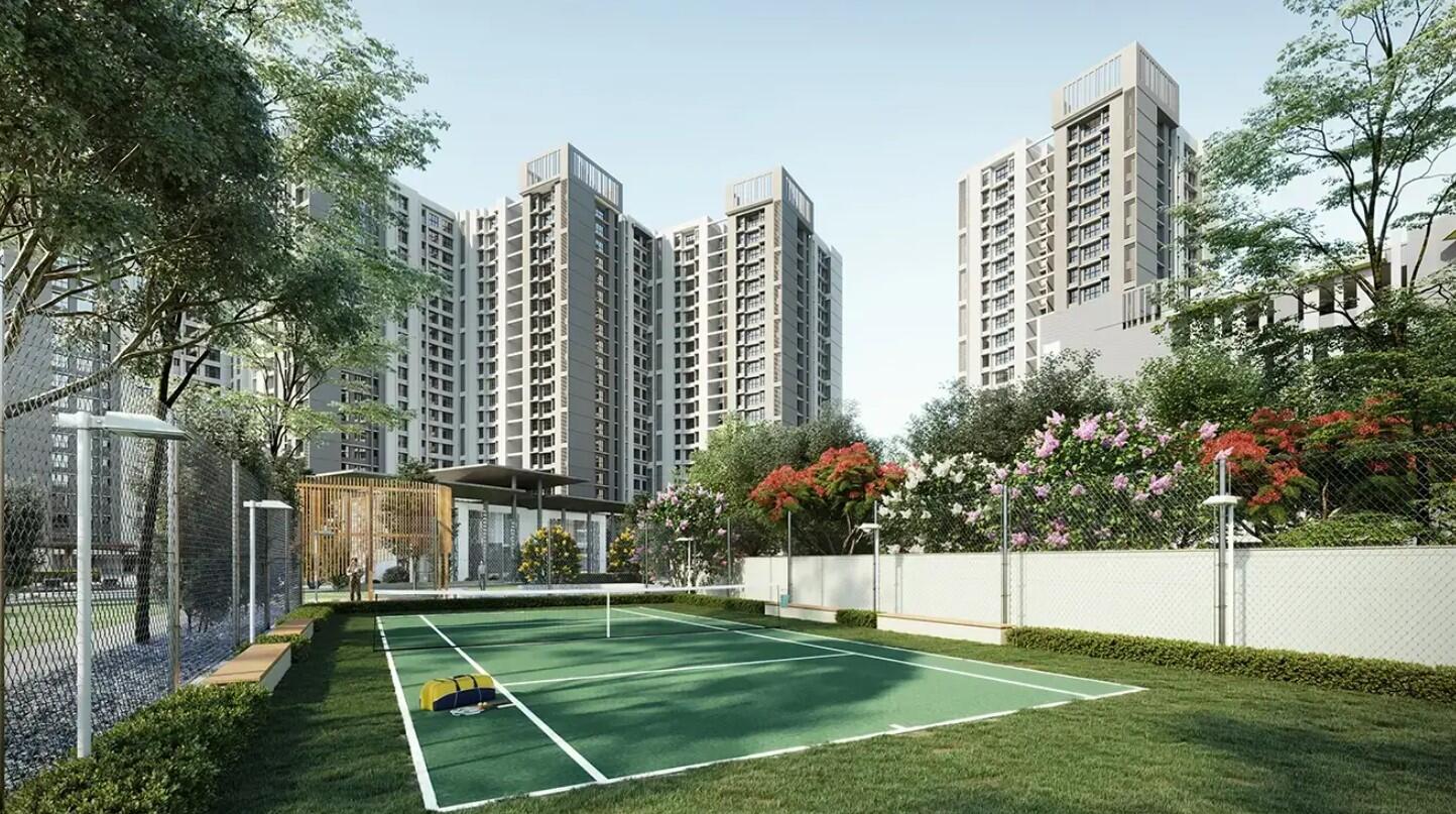 Open Badminton court