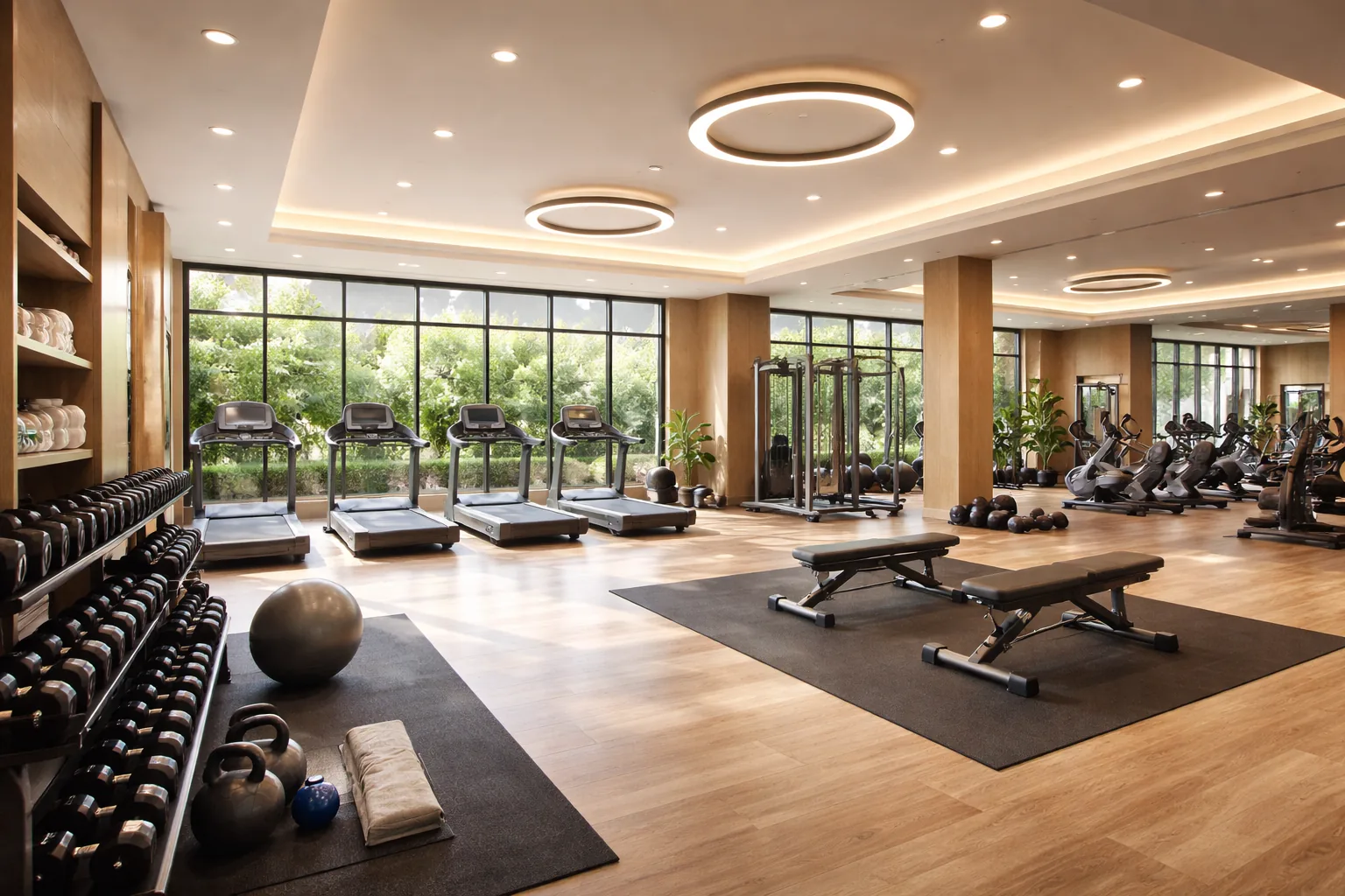 Indoor gym