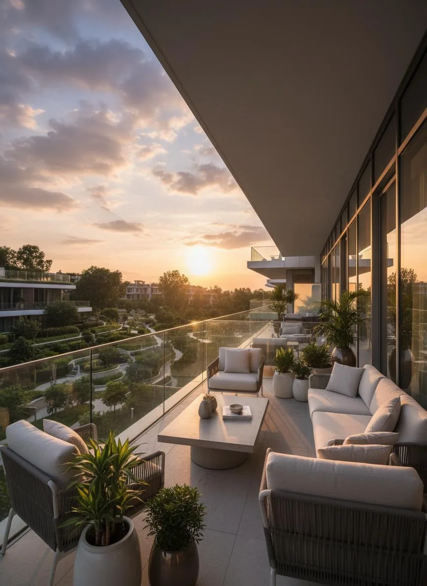 Luxury Balcony View