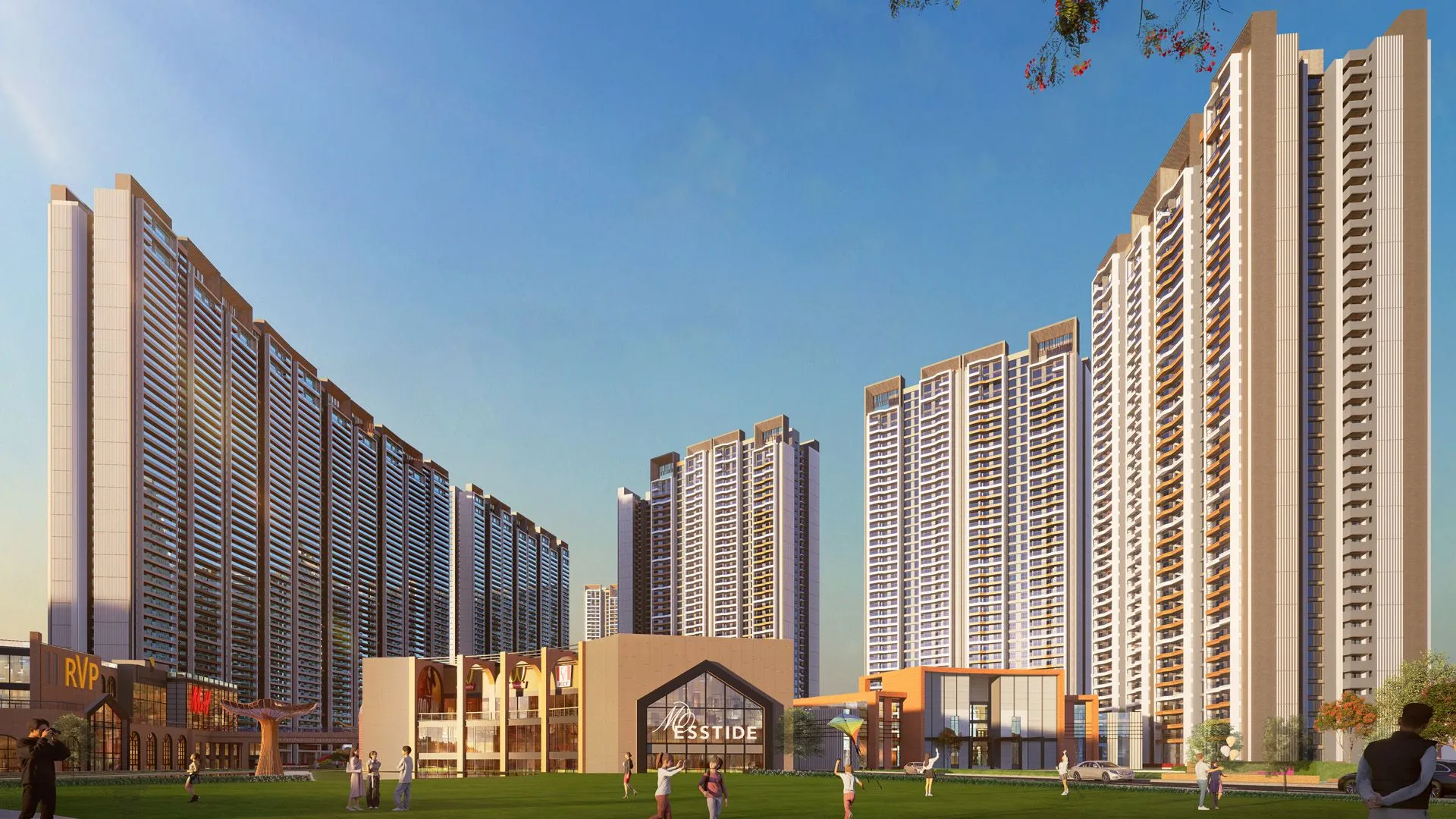 The Prestige City - Indirapuram (near Noida) Location Map