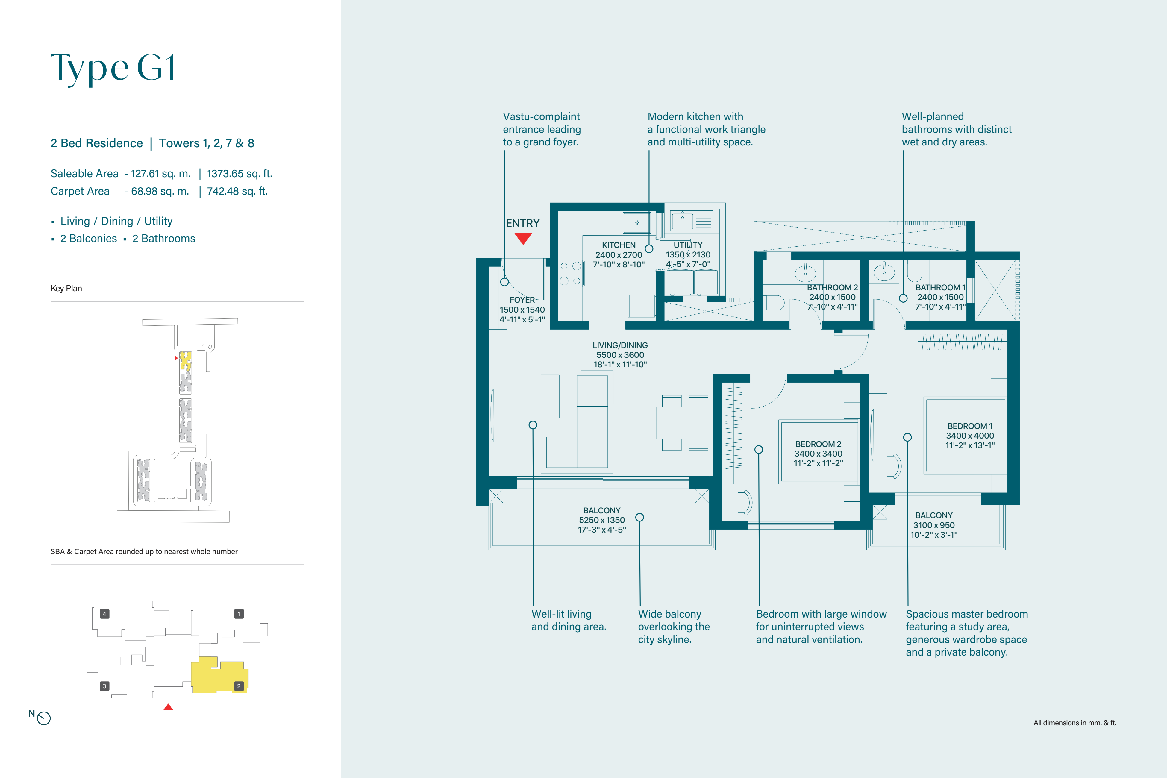 SOBHA REVANA Floor Plan 1