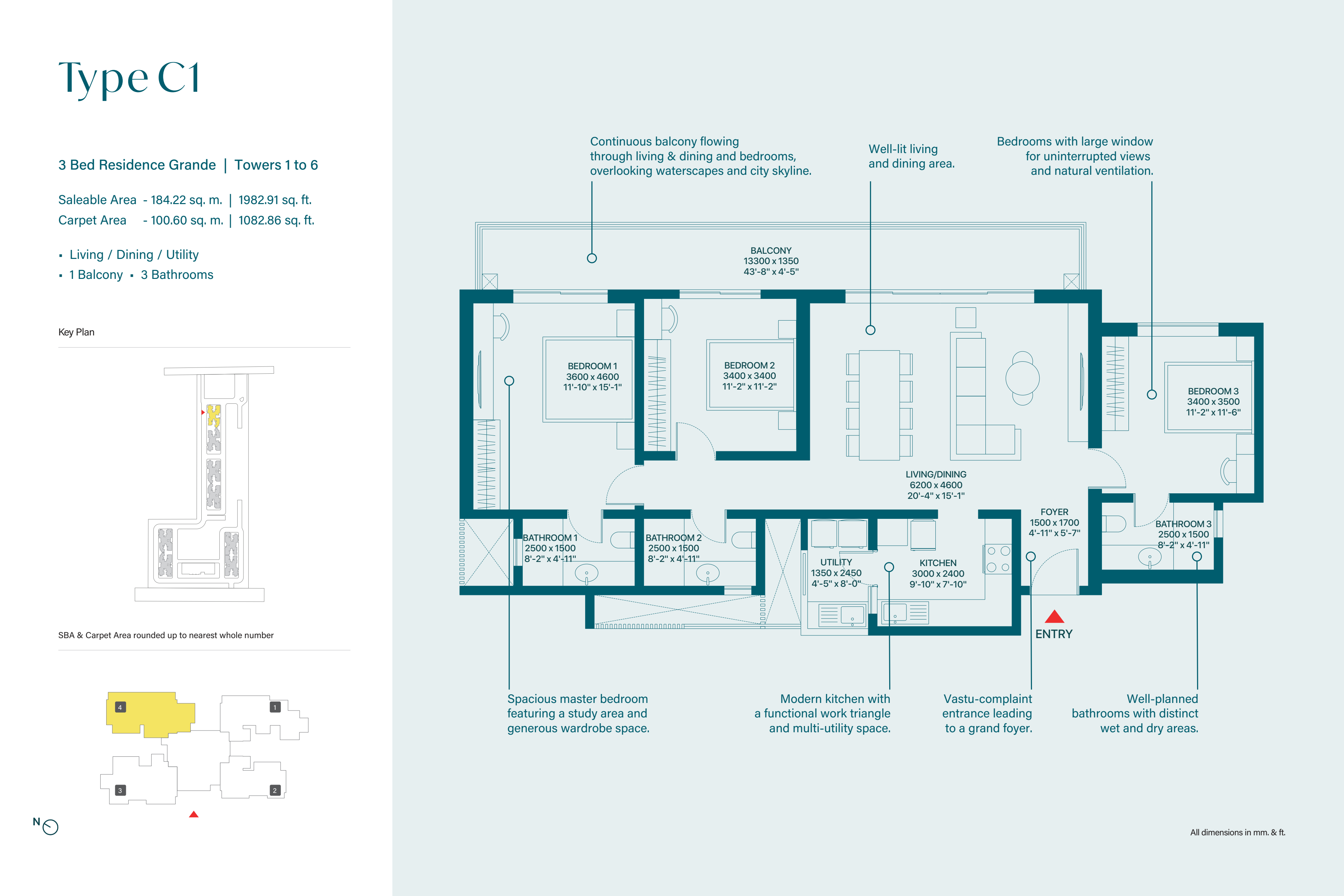 SOBHA REVANA Floor Plan 4