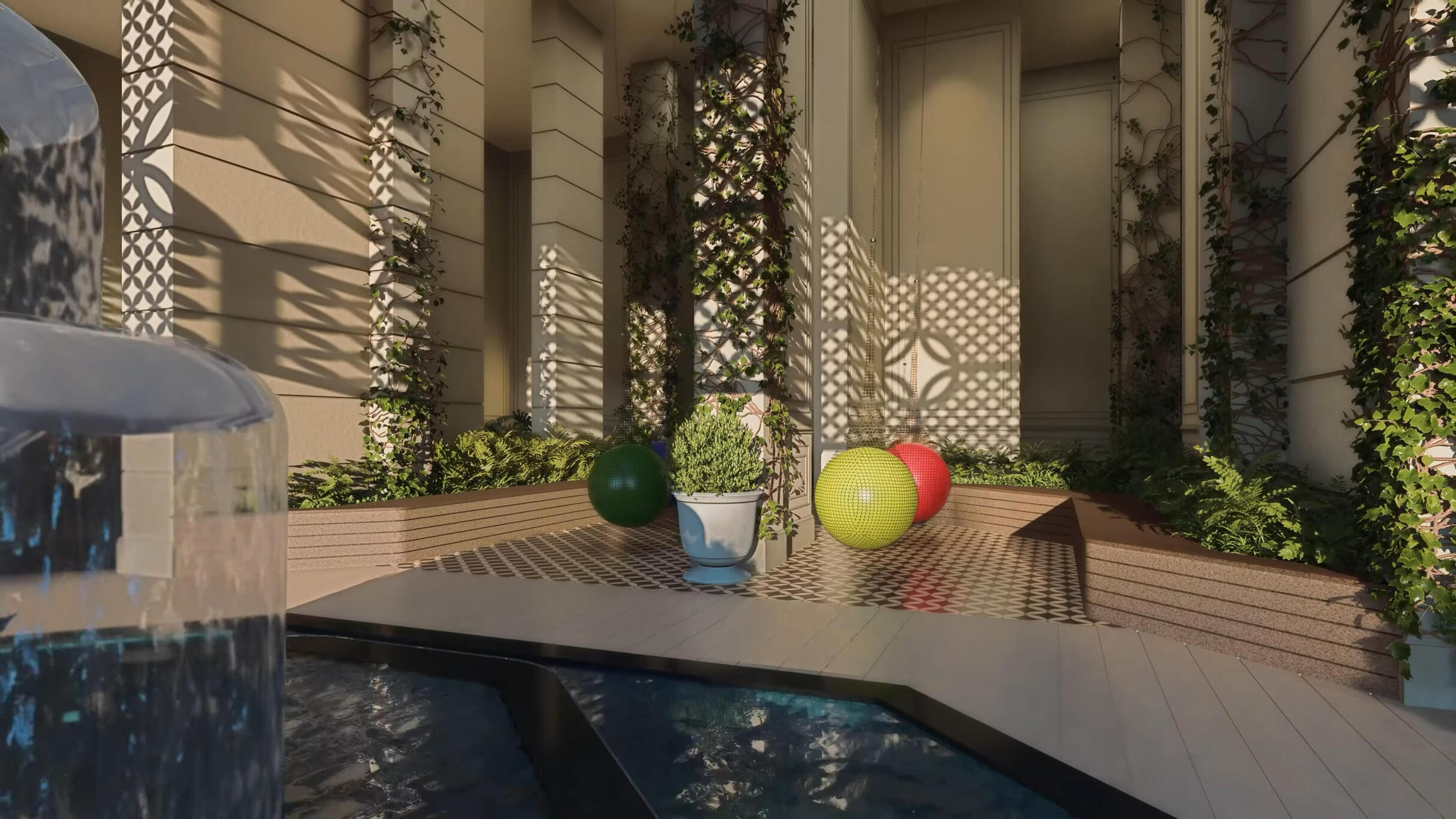 Luxury Balcony View